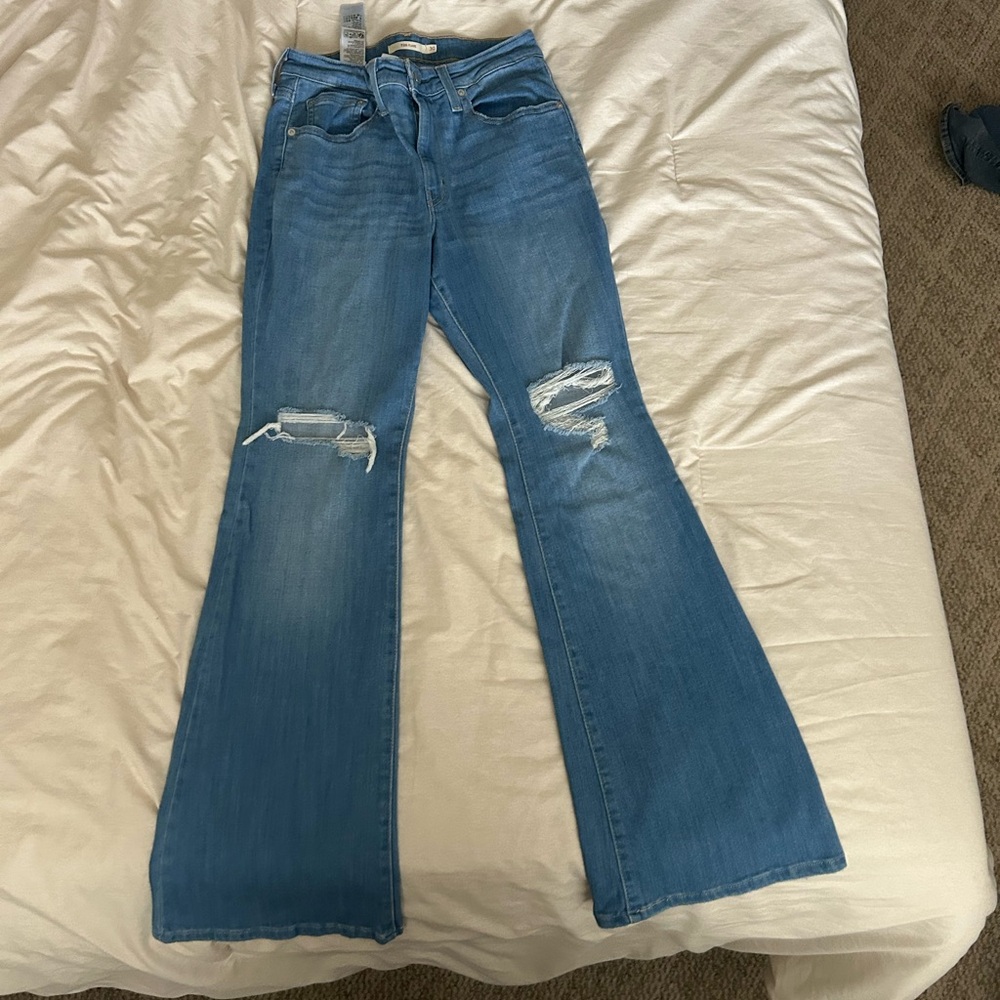 Levi 726 High Rise Flare Jeans